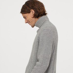 Cotton Turtle Neck Sweater